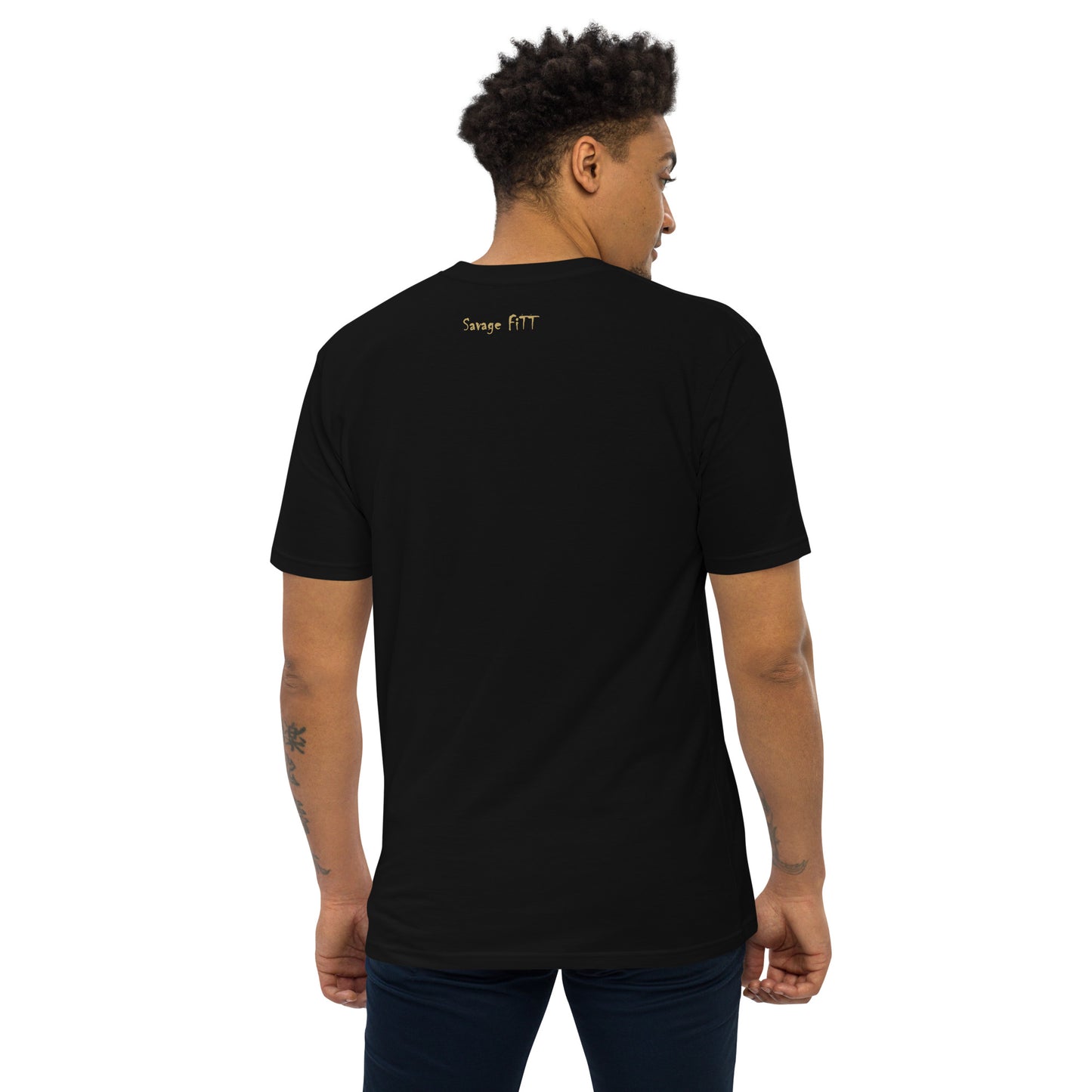 Jaguar Savage FiTT premium heavyweight tee