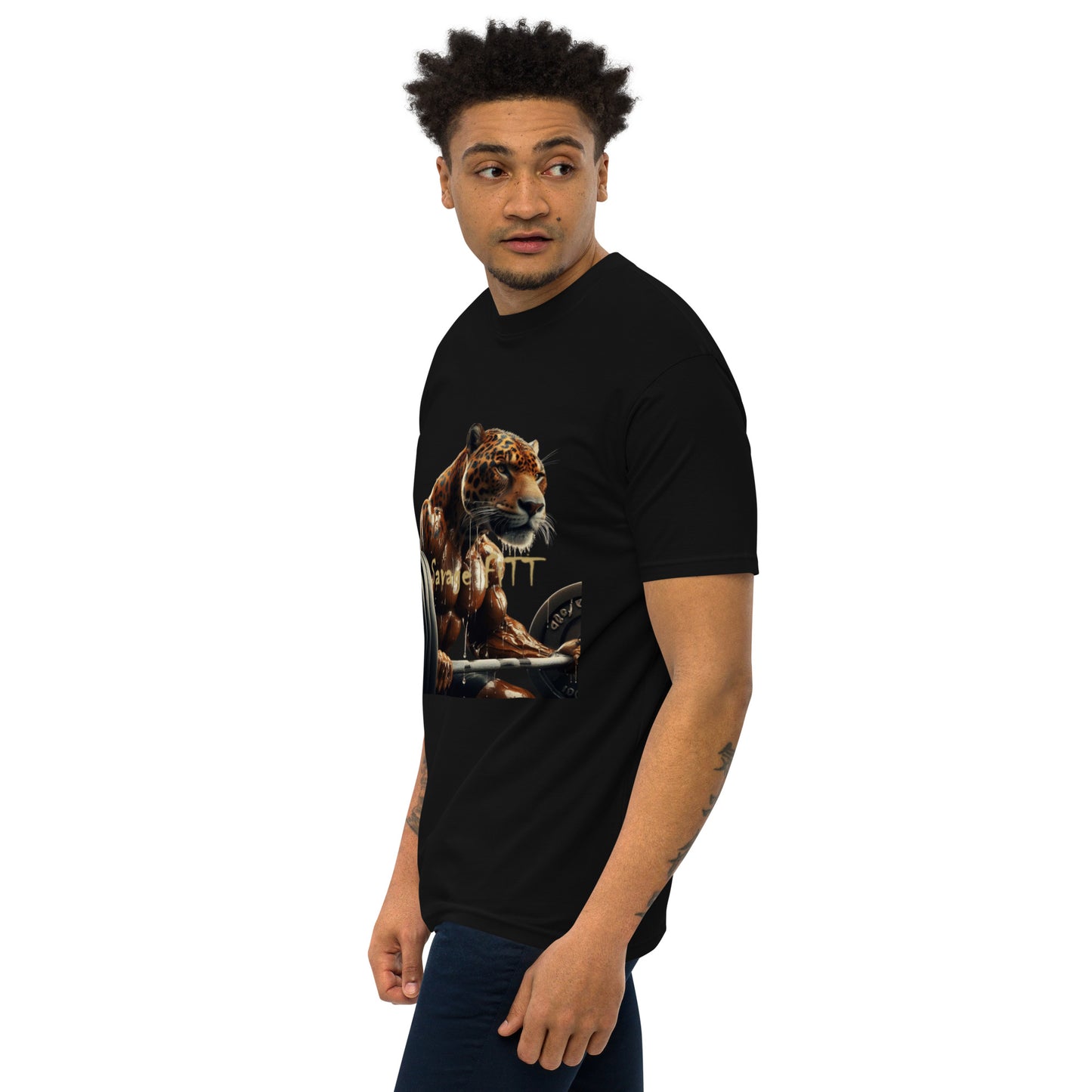 Jaguar Savage FiTT premium heavyweight tee