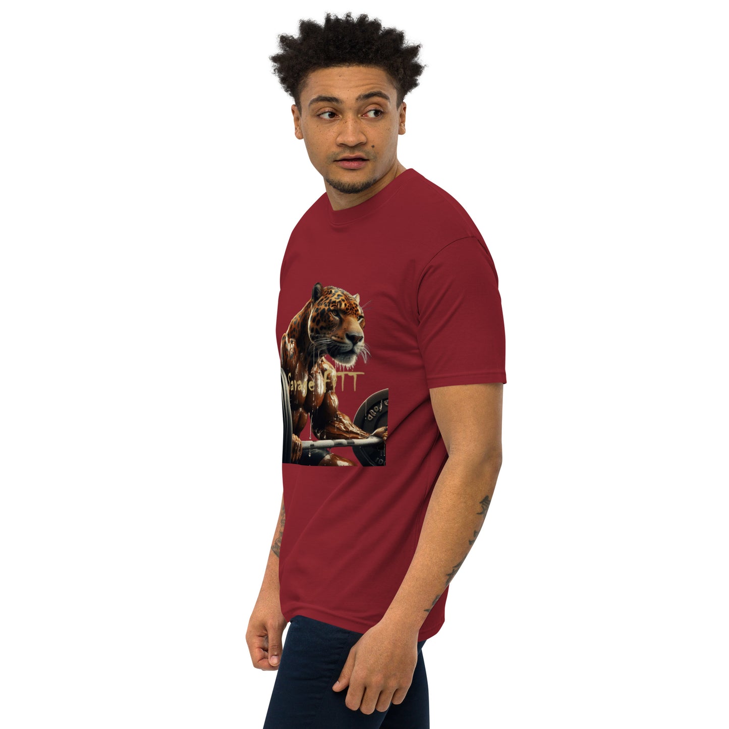 Jaguar Savage FiTT premium heavyweight tee