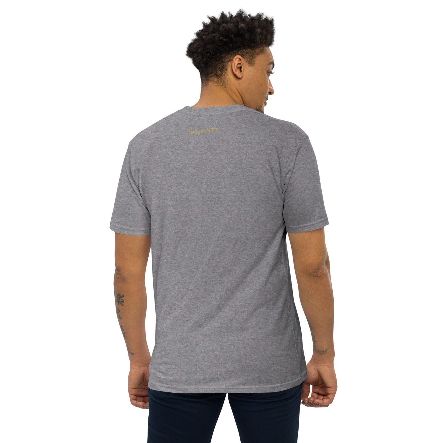 Jaguar Savage FiTT premium heavyweight tee