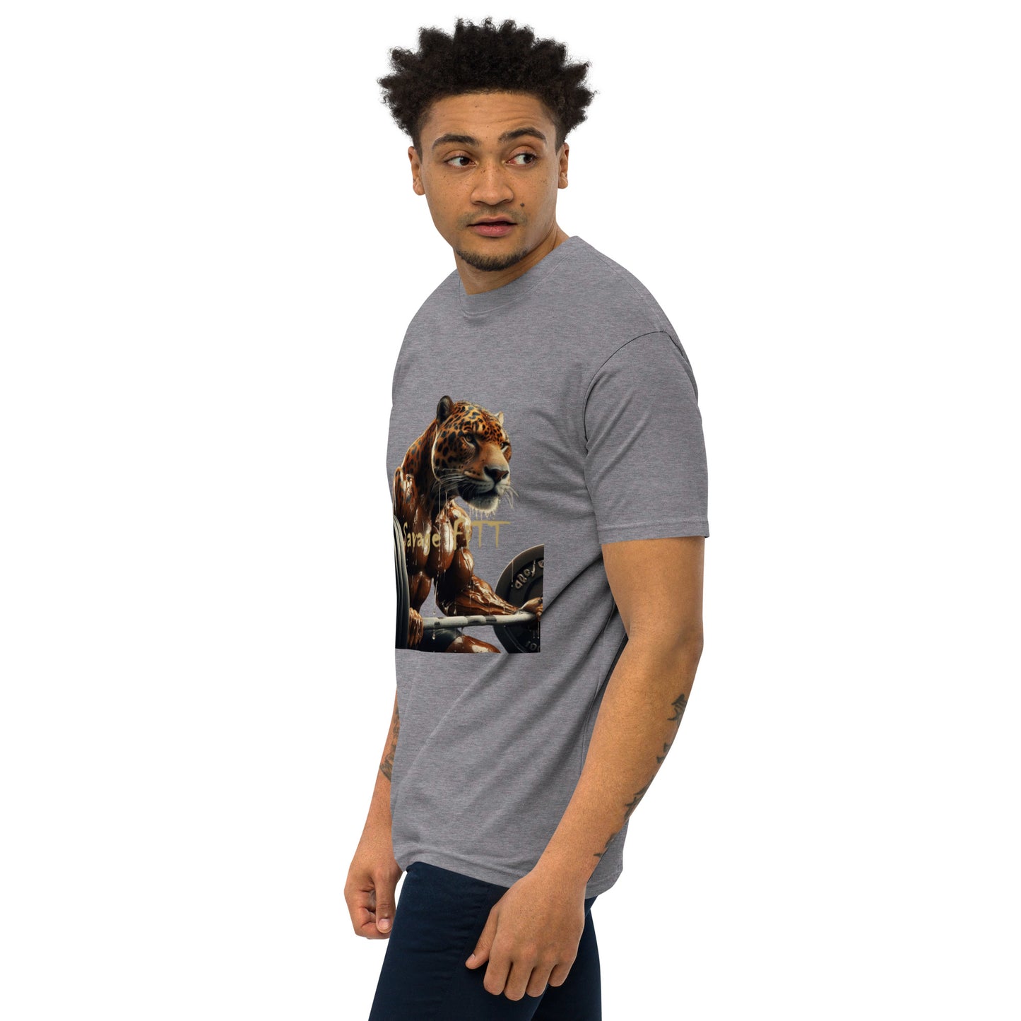 Jaguar Savage FiTT premium heavyweight tee