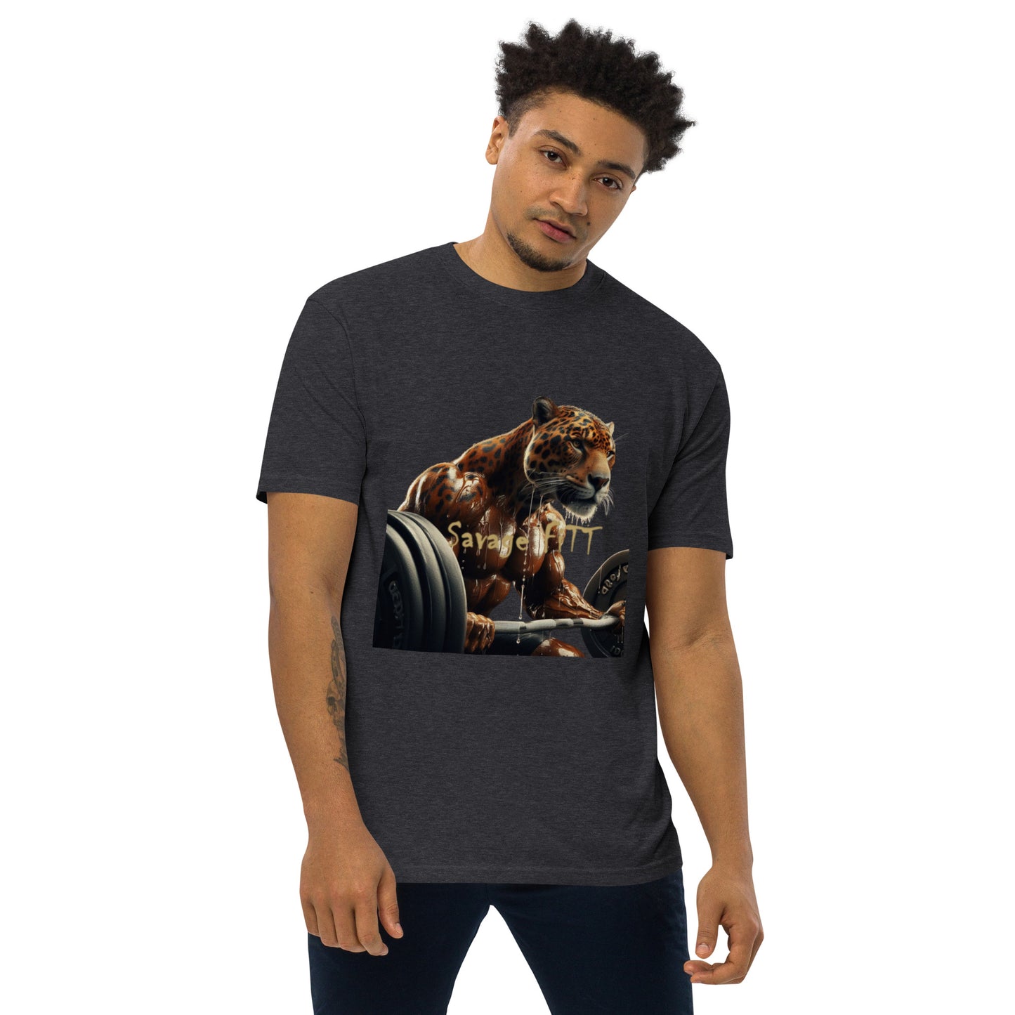 Jaguar Savage FiTT premium heavyweight tee