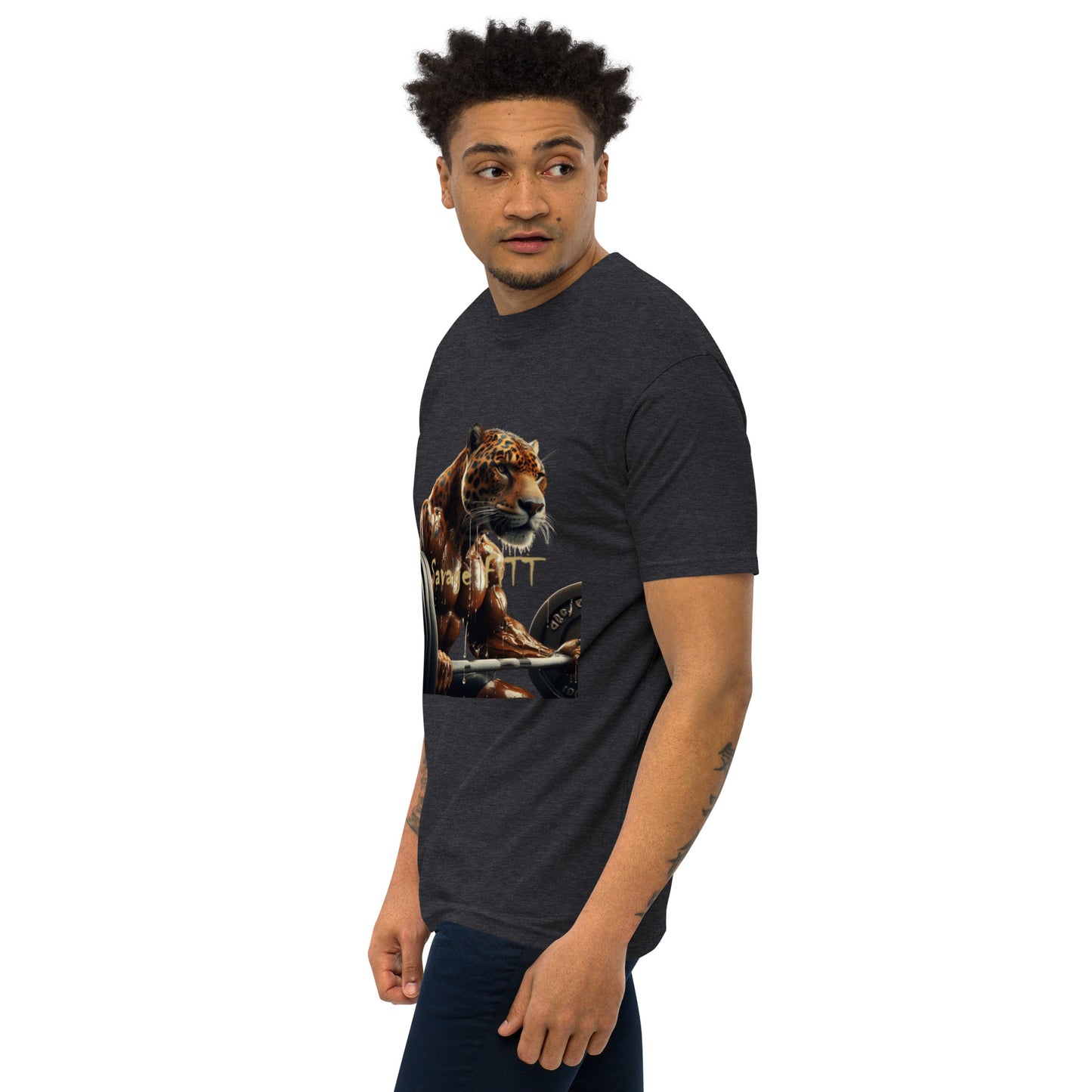 Jaguar Savage FiTT premium heavyweight tee