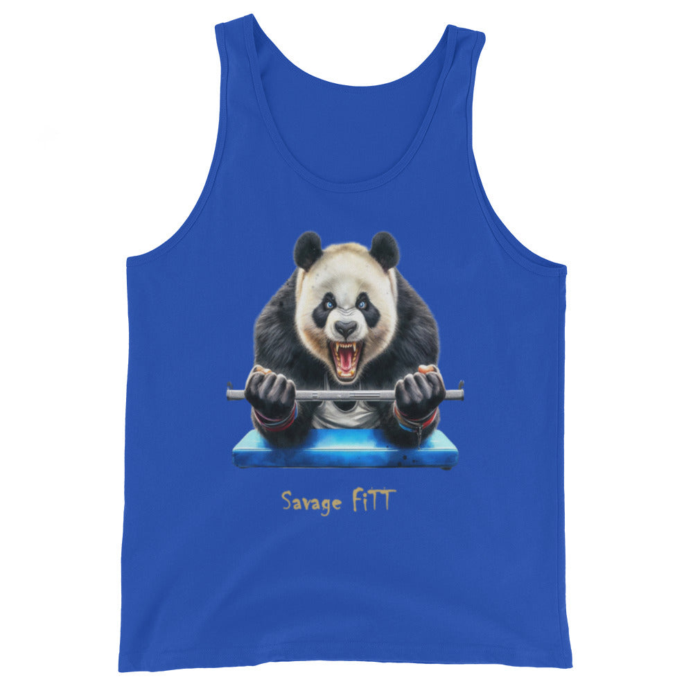 Panda 3 Savage FiTT Men's Tank Top