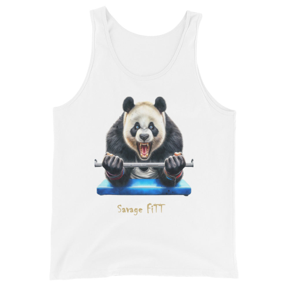 Panda 3 Savage FiTT Men's Tank Top