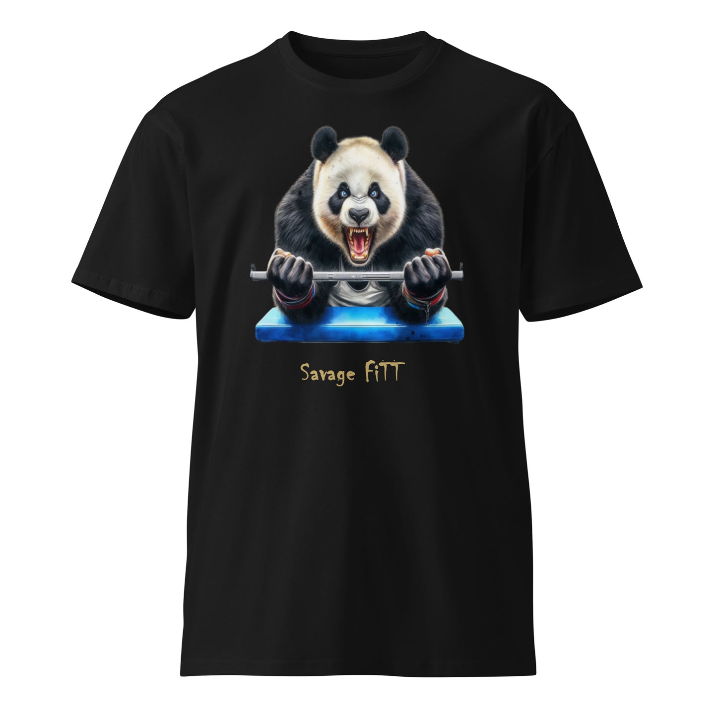 Panda 3 Savage FiTT premium t-shirt